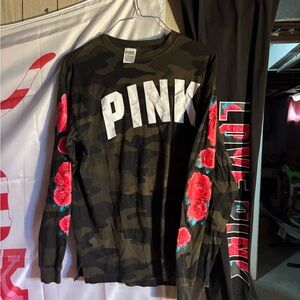 VS PINK OUTFIT with flowers 🌹 🌺